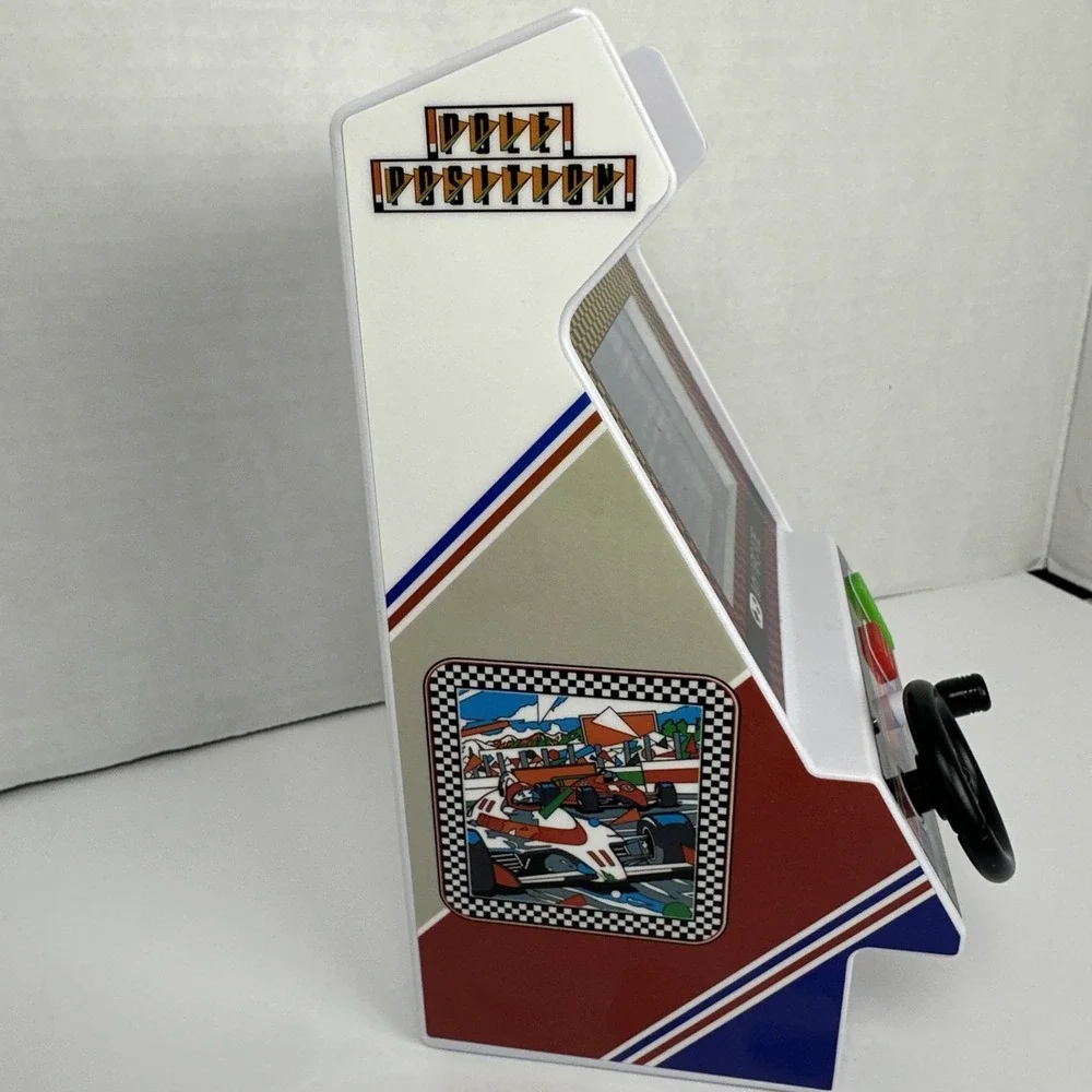 My Arcade Pole Position Racing Player Retro Mini Game Console 2 Games DGUNL-7022